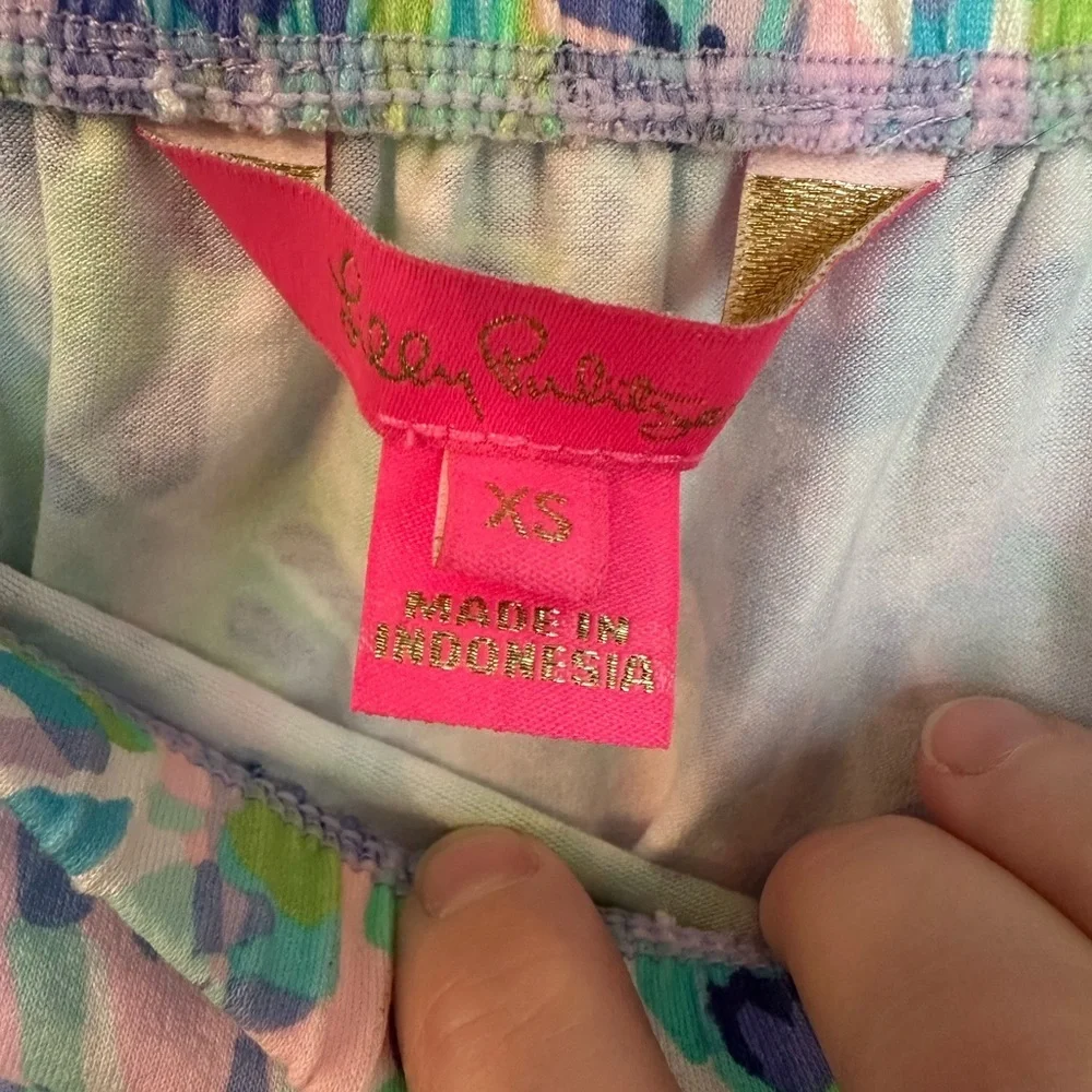 Lilly Pulitzer Keely Jumpsuit, Shell of a Party, Size XS - Picture 4 of 8